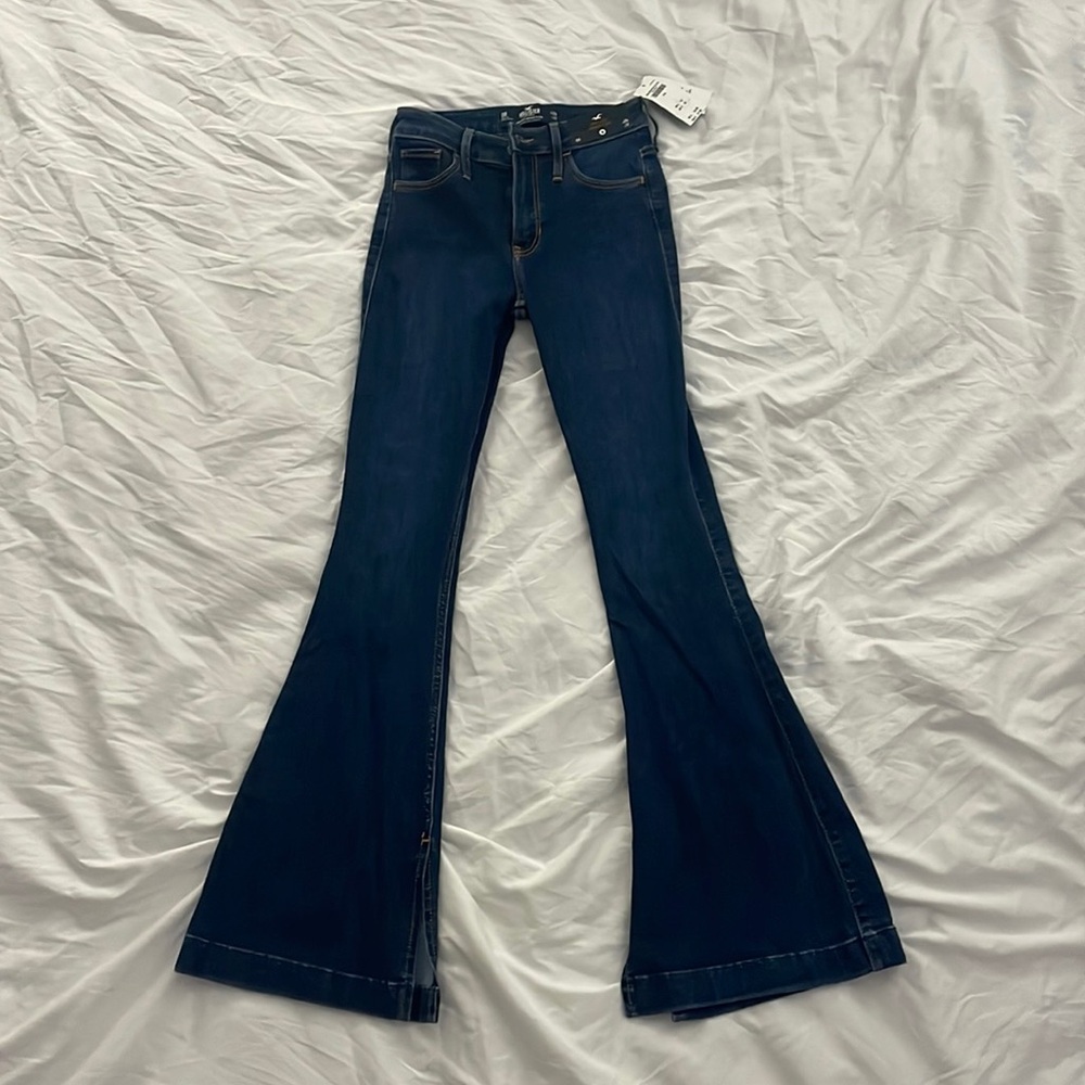 NWT Hollister High Rise vintage flare jeans